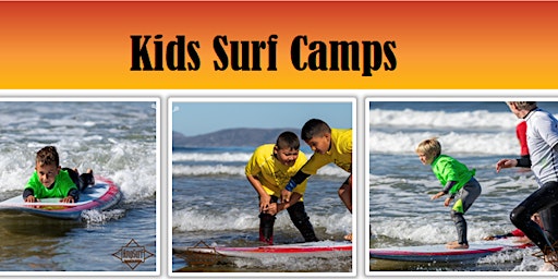 Image principale de Kids* Summer Surf Camp, Weekly M-F June 10 th - Aug. 9th (Pismo Beach,CA)