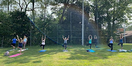 Westview Outdoor Yoga in Bronx Field with Natalie