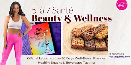 5 à 7 santé!  Book launch and product tasting. primary image