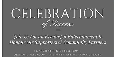 Celebration of Success Gala 2017 primary image