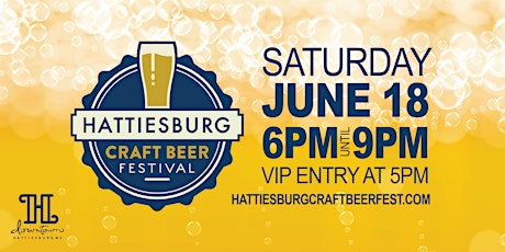 Hattiesburg Craft Beer Festival 2022 tickets
