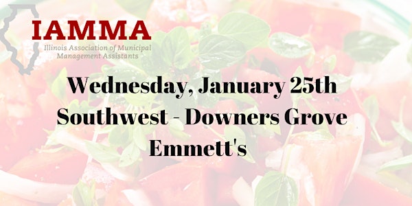  IAMMA Regional Luncheons 2017 - Southwest (Downers Grove, IL)