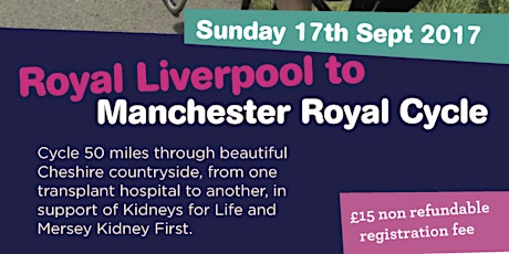 Royal Liverpool to Manchester Royal Cycle 2017 primary image
