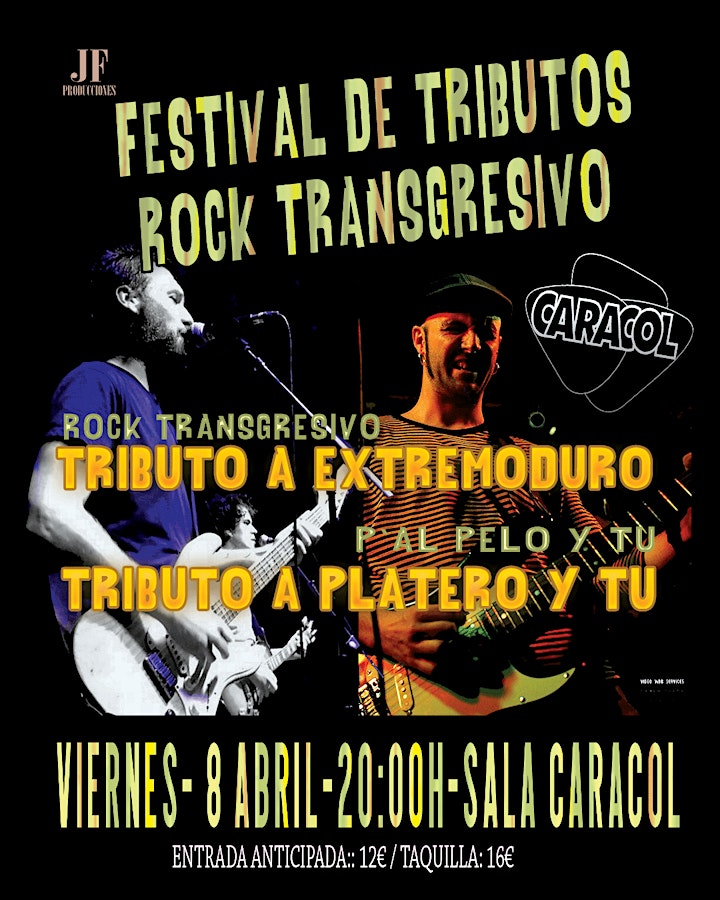 Imagen de FESTIVAL ROCK TRANSGRESIVO - Tributos a Extremoduro + Platero en Madrid