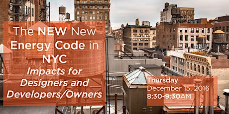 The NEW New Energy Code in NYC  primary image