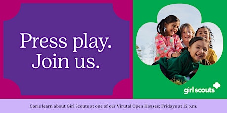 Girl Scouts General Virtual Open House tickets
