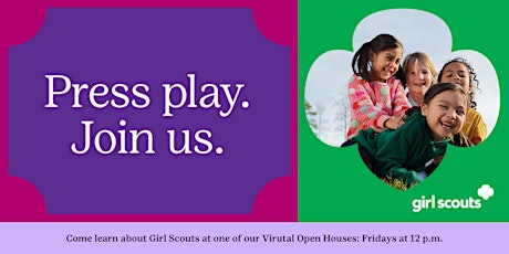 Girl Scouts General Virtual Open House primary image