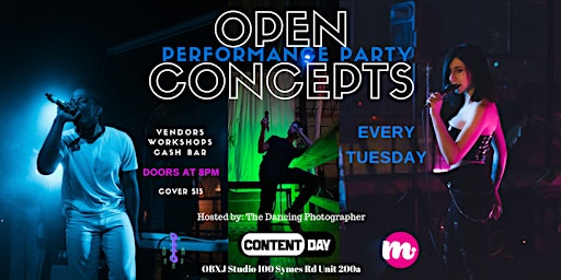 Open Concepts - Performance party