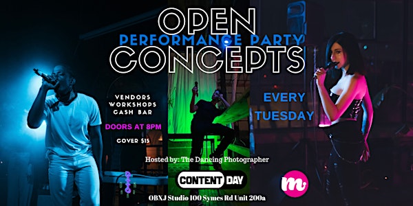 Open Concepts - Performance party