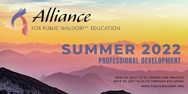 Alliance Summer 2022 Professional Development