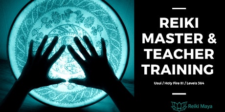 Imagen principal de •FULLY BOOKED• Reiki Master & Teacher Training USUI / Holy Fire III