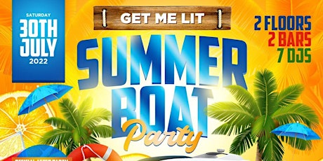 GET ME LIT SUMMER BOAT PARTY tickets
