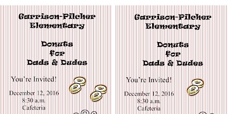 Garrison-Pilcher Elementary Donuts for Dads & Dudes primary image