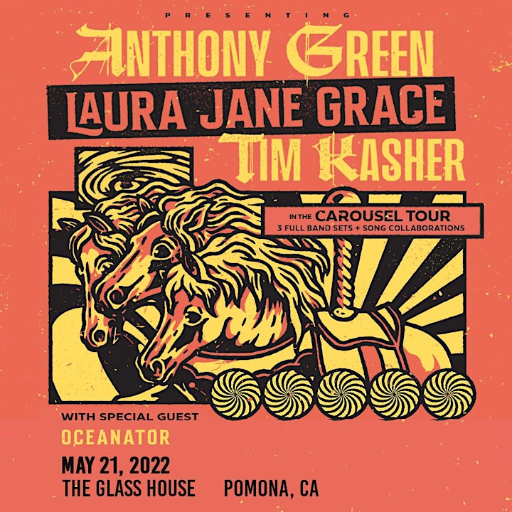 The Carousel tour featuring Anthony Green, Laura Jane Grace and Tim Kasher image