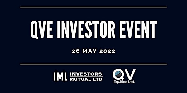 QVE Investor Event - Sydney