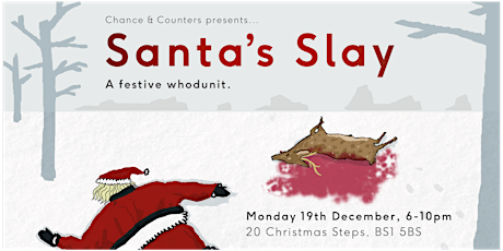 Santa's Slay: A Festive Whodunit at Chance & Counters primary image