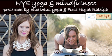 NYE Yoga, Meditation & Intention Setting with blue lotus yoga primary image