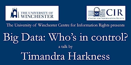 Big Data: Who's in Control? - A Talk by Timandra Harkness primary image