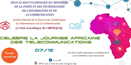 Image principale de Journée Africaine des Télécommunications/TIC