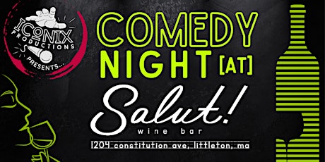 Comedy  @  Salut! Wine Bar tickets
