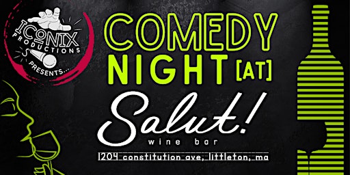 Comedy  @  Salut! Wine Bar