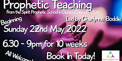 Prophetic Teaching - A Comprehensive 10 week course