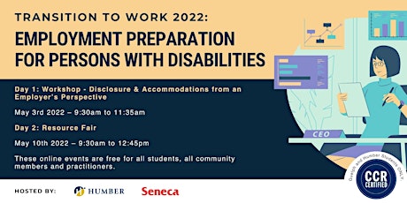 Transition To Work 2022 - Employment Prep for People with Disabilities primary image