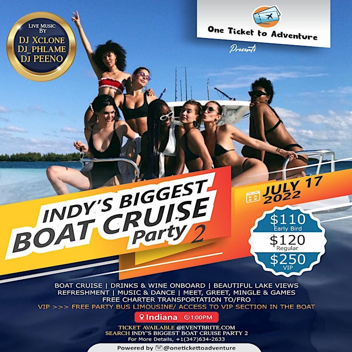 Indys Biggest Boat  Cruise Party 2 image