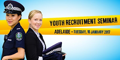 South Australia Police Recruiting - Youth (18 to 23) Pre-application Seminar primary image