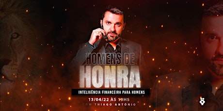 Imagem principal do evento Palestra Gratuita Homens de Honra [Uberlândia/MG] 13/04/2022