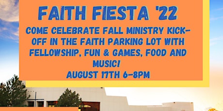 Faith Fiesta '22 tickets