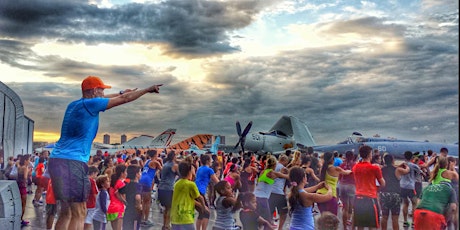 IronStrength on the Flight Deck of  Intrepid with 305 Fitness tickets