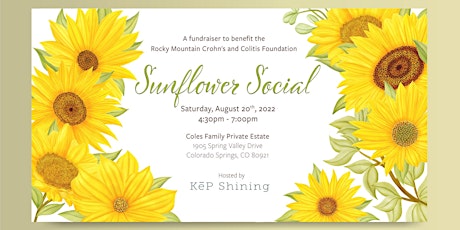 Sunflower Social to benefit Rocky Mountain Crohn's and Colitis Foundation tickets