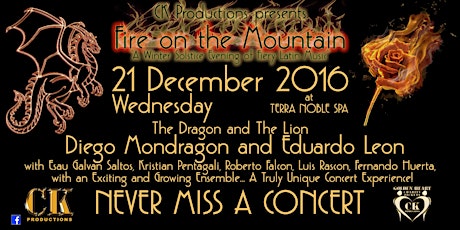 FIRE ON THE MOUNTAIN, A Winter Solstice Concert of Fiery Latin Music primary image