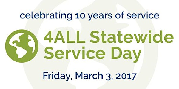4ALL Statewide Service Day 2017 - Greensboro