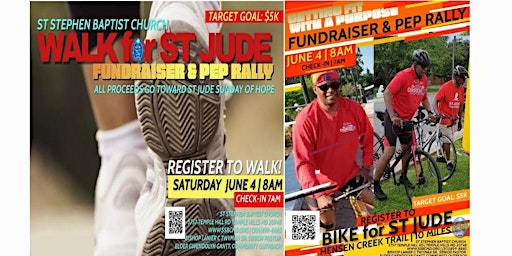 Walk-Bike for St Jude Fundraiser & Peprally