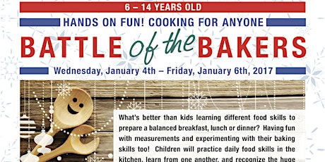 Hands on Fun~Cooking for Anyone ~ Battle of the Bakers primary image