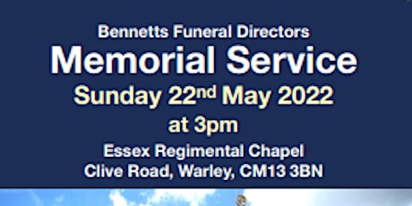 Bennetts Annual Memorial Service tickets