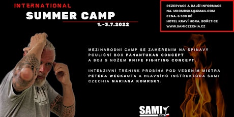 SAMI Summercamp in Boretice CZ tickets