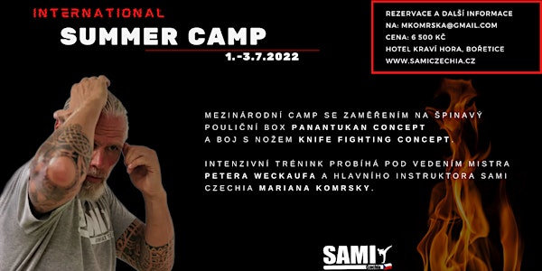 SAMI Summercamp in Boretice CZ