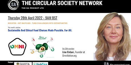 Sustainable And Ethical Food Choices Made Possible  -  Online Conference primary image