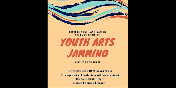 Art Jamming for 10-16 year olds