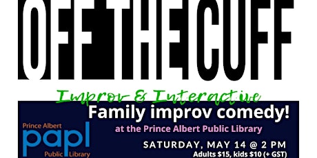 Off the Cuff Improv: Family Improv Comedy Show!