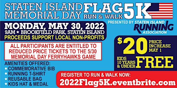 Memorial Day Flag 5K Run and Walk
