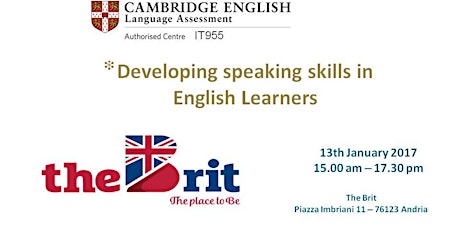 Immagine principale di Developing Speaking Skills in English Learners 
