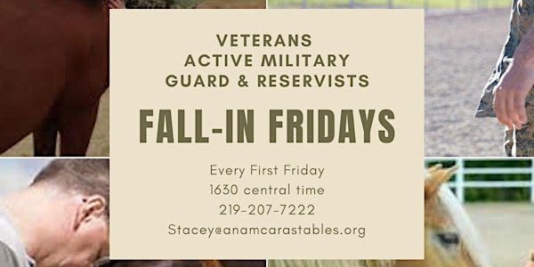 Anam Cara Fall-In Friday - Veterans, Active Military, Guard, Reservists