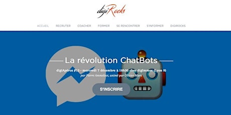 Image principale de digiApéro #12 - La révolution ChatBot !