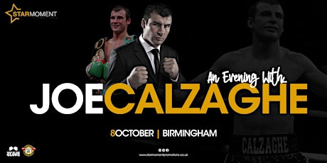 An Evening with Joe Calzaghe CBE tickets