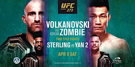 StrEams@!>(FIGHT)-UFC 273 VOLKANOVSKI v KOREAN ZOMBIE LIVE on MMA ON 09 Apr primary image