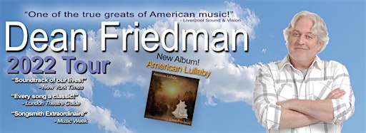 Immagine raccolta per Dean Friedman's 2022 'American Lullaby' Tour